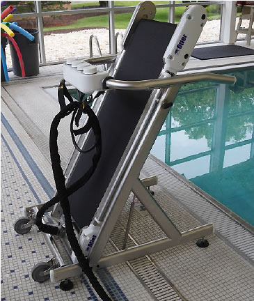 Otter folds for easy storage